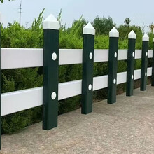 汉川pvc草坪护栏、园艺护栏、塑钢护栏、花坛护栏