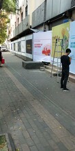 深圳工地围挡广告画喷绘制作