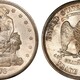 北京美国拿花贸易银币图