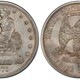 湘潭拍卖美国拿花贸易银币真品图片图