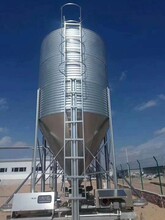 養殖場鍍鋅板料塔自動料線圖片