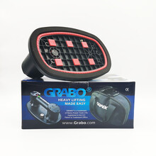 GRABO黑色单手电动吸盘真空安全吸气水平面大吸力600斤
