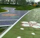 湖北工程道路改造压印模路面材料艺术景观生态环保混凝土压花地坪