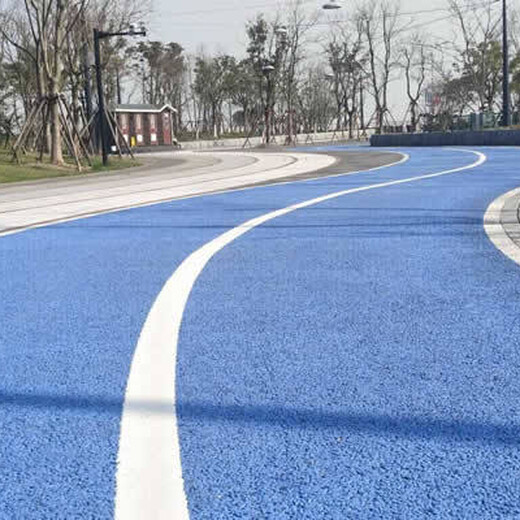 河南植物园道路承接植物园道路建设漯河彩色透水混凝土地坪