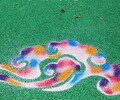 广东游乐园景观墙面设计云浮彩色透水混凝土生态材料批发商