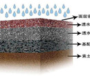 宁夏休闲区地面设计银川彩色透水混凝土地坪销售商