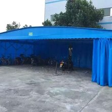 中赞生产物流棚工厂雨棚大排档帐篷推拉棚遮阳棚图片