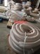 钢丝软管厂家，木工行业吸尘软管镀铜钢丝软管、包胶钢丝软管