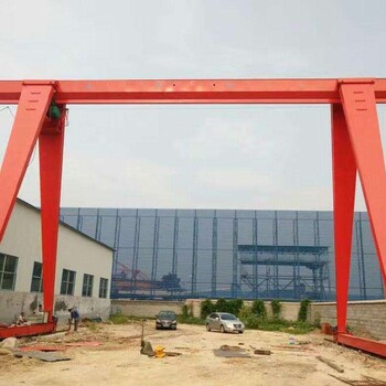 10吨包厢龙门吊跨度24米外悬4+5米高8米悬臂吊电磁吸盘