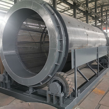 無軸式滾筒篩沙機(jī)-砂石篩分機(jī)-滾筒篩沙機(jī)