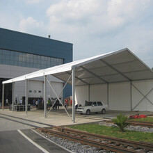 铝合金车展篷房，户外大型会展活动大棚钢铝框架