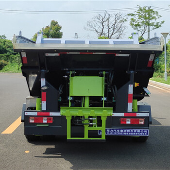 河南3.5吨新能源自装卸式垃圾车厂家价格_郑州新能源垃圾车价格