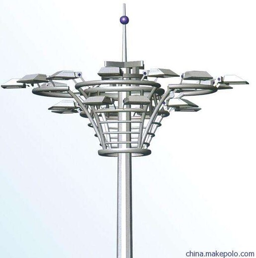 桂林秀峰区高杆灯厂家30米整套价格
