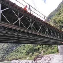 河北沧州321型装配式公路钢桥钢便桥贝雷桥厂家直销