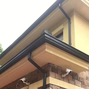 商丘棟洋房金屬雨水管彩鋁檐溝廠家批發(fā)