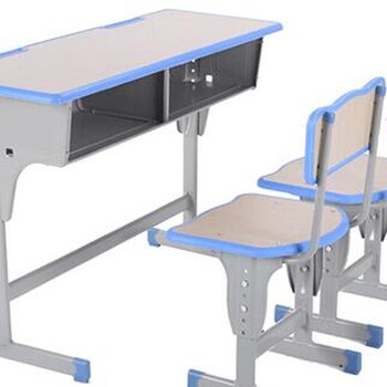 课桌椅厂家单人学生培训课桌椅凳子种类
