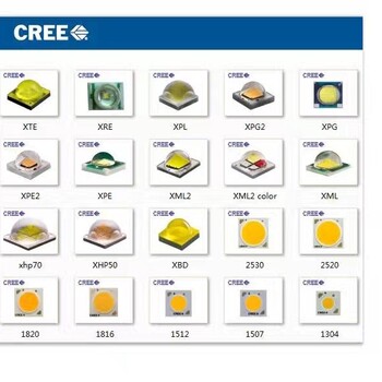 美國(guó)cree科銳原裝LED燈珠XPE系列正白暖白中性白