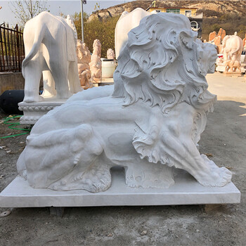 无锡欧式石雕狮子厂家