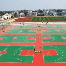 安庆塑胶跑道施工价格图片