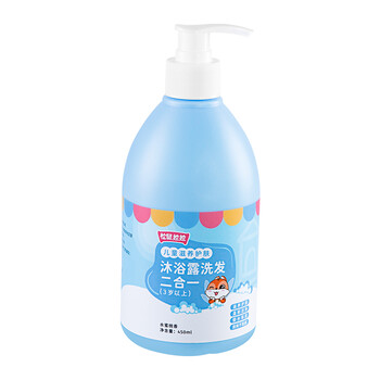 松鼠拉拉洗沐二合一450ml