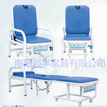 湖北共享陪護椅廠家醫用鋼制陪護床椅坐躺兩用圖片0