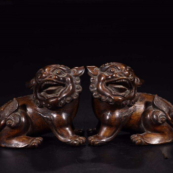 沉香獅子擺件鑒定拍賣價格機(jī)構(gòu)