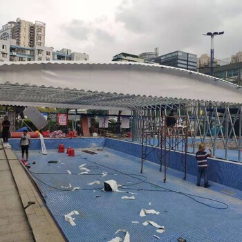 广西防城港推拉雨棚固定篷伸缩遮阳蓬活动雨蓬厂家