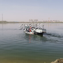 湖面水面水库垃圾打捞船水面保洁船水草收割大型割草船