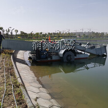 安徽水面水葫芦水草收集船水面杂草清理打捞船