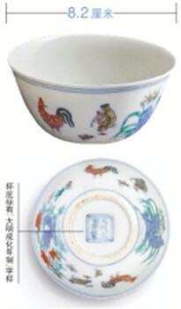 貴陽佳辰文化推薦明成化斗彩雞缸杯