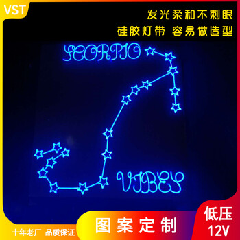 led柔性灯带低压12v功率造型定制