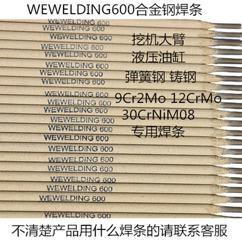 美國進(jìn)口WEWELDING600特種合金鋼焊條WE600