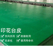 塑料印花胶运输带条绿色PVC耐磨胶布台布加工