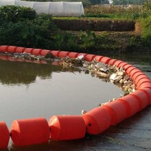 对接大型水上环保治理公司提供全套拦污浮筒生产以及应用方案