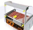 铜川热狗机便利店商场电烤肠机器旋转自动烤肠机煤气烤肠机哪里卖