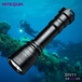 夜光nitesun热款强光潜水LED手电筒DIV11深度技术潜水备用探照灯