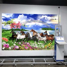 全自动墙体彩绘机3d绘画设备新农村外墙立体喷绘机墙绘打印机高清