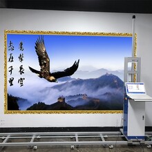全自动3d立体墙面彩绘机室内墙体喷绘机大尺寸墙体绘画机厂家