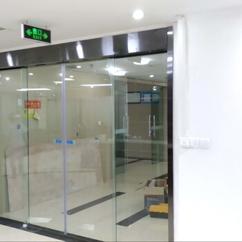 重庆市渝北区人行通道玻璃平移电动门自动门感应门门禁系统安装