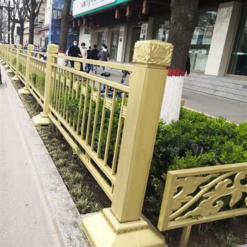 市政护栏人行道道路护栏人车分流栏杆马路中央隔离栏杆