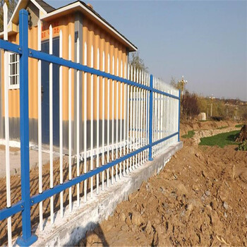 西安围墙护栏小区锌钢护栏铁艺护栏定做院子护栏