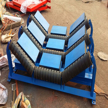 緩沖床定制美奐橡塑皮帶機(jī)落料緩沖滑槽