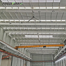 常州工业吊扇生产企业溧阳直径7.3米大风扇安全使用二十年