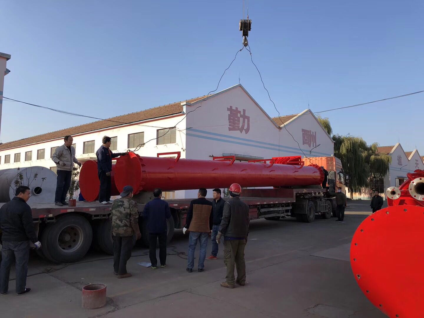 内蒙古兴安盟双平台消防炮塔PT20环球消防生产厂家安装示意图