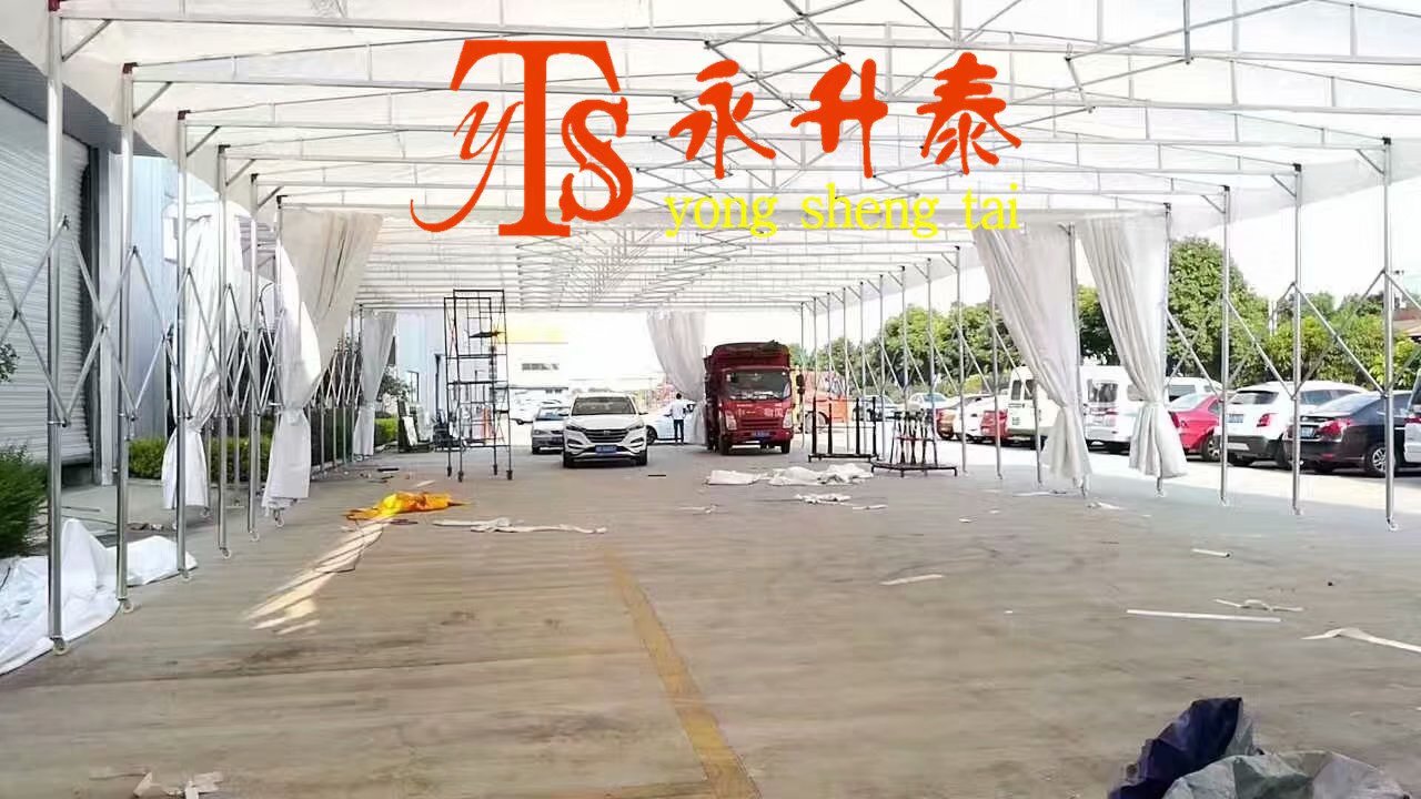 綦江區戶外雨棚鋼構雨棚設計定制廠家永升泰