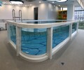 鋼化玻璃兒童泳池戲水池室內大型恒溫泳池規格齊全,兒童游泳池