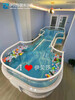 伊貝莎親子泳池,訂制鋼化玻璃兒童泳池戲水池室內大型恒溫泳池