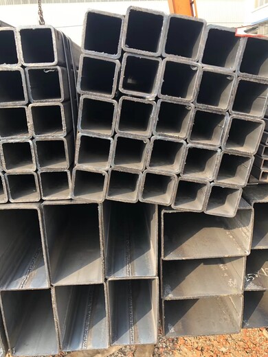 Q345B厚壁方矩管机床设备用160x90x6低合金方形钢货源充足