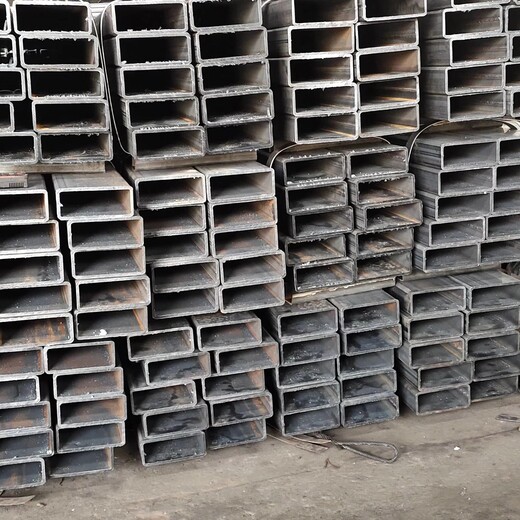Q345B厚壁方矩管钢结构工程用108x108x8厚壁方矩管切割零售