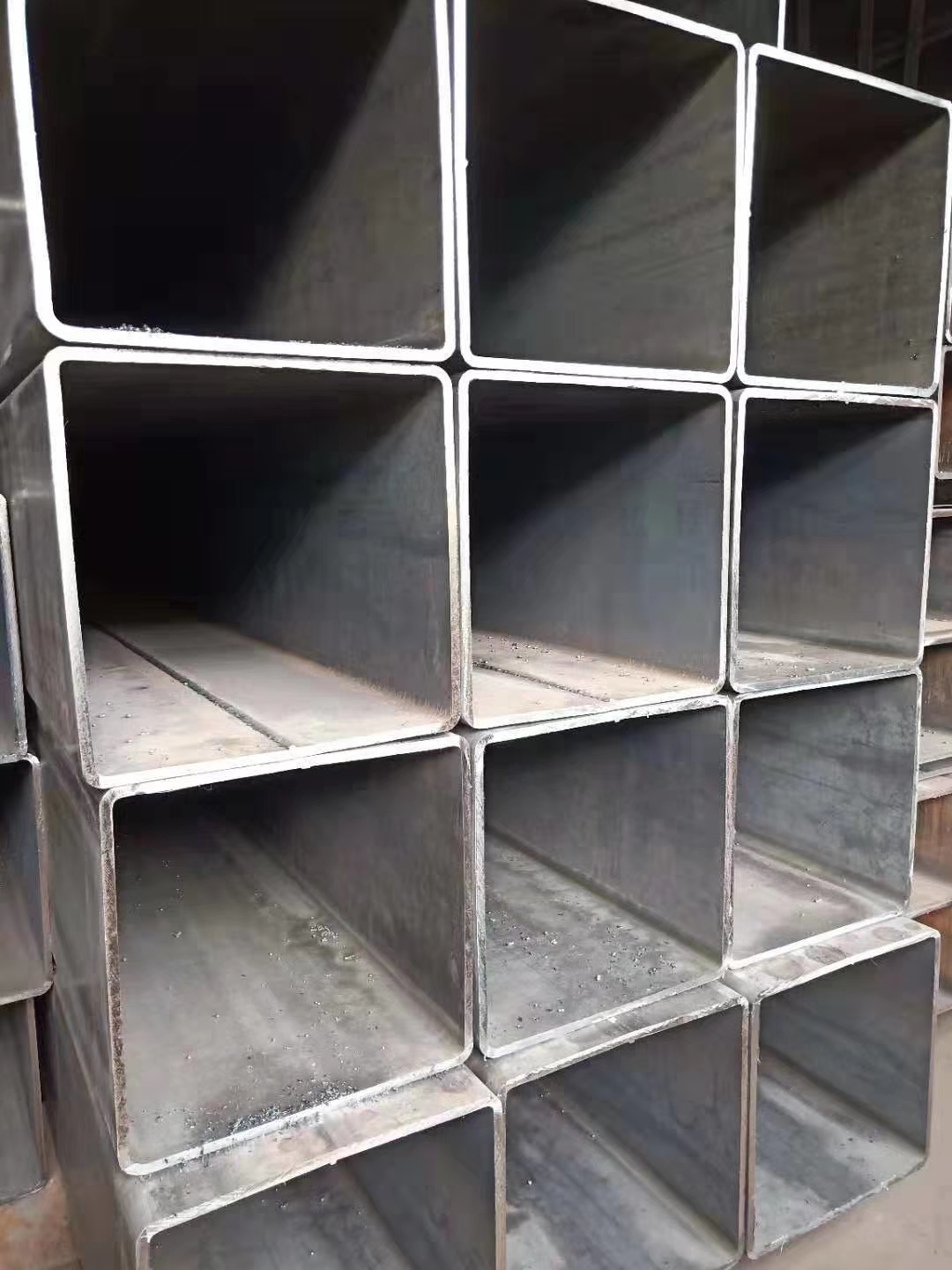 Q355C无缝方管 机床设备用 250x120x12低合金方形钢 特殊用途
